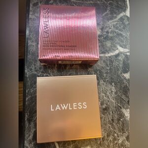 LAWLESS Perfecting Powder talc free skin smoothing powder translucent NIB